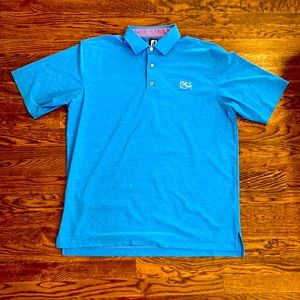 FJ - Footjoy golf polo blue XL